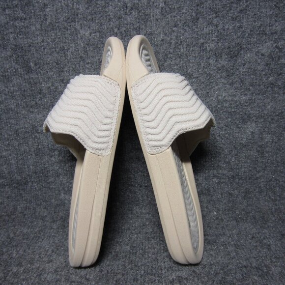 APL ZigZag Slide Sandals Womens Size 6 Beige Lightweight Comfort - Picture 6 of 9